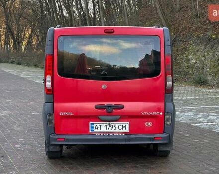 Красный Опель Виваро, объемом двигателя 2 л и пробегом 346 тыс. км за 8600 $, фото 11 на Automoto.ua