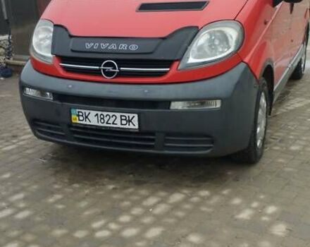 Красный Опель Виваро, объемом двигателя 1.9 л и пробегом 270 тыс. км за 5050 $, фото 1 на Automoto.ua