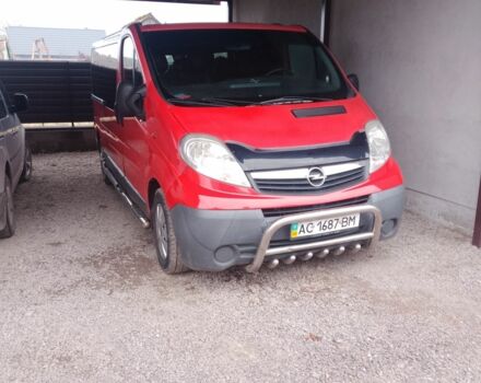 Красный Опель Виваро, объемом двигателя 2 л и пробегом 260 тыс. км за 7590 $, фото 1 на Automoto.ua