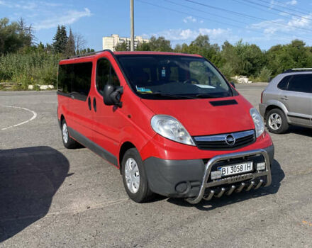Красный Опель Виваро, объемом двигателя 2 л и пробегом 326 тыс. км за 12350 $, фото 1 на Automoto.ua