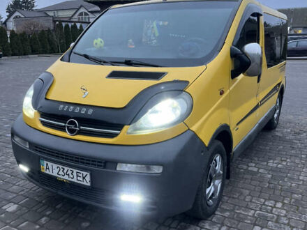 Опель Віваро пас. 2004 у Белой Церкве на Automoto.ua Жовтий Опель Віваро пас., об'ємом двигуна 1.87 л та пробігом 400 тис. км за 10000 $, фото 1 на Automoto.ua