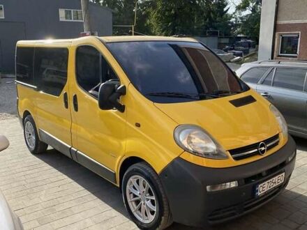 Опель Віваро пас. 2004 у Івано-Франківську на Automoto.ua Жовтий Опель Віваро пас., об'ємом двигуна 1.9 л та пробігом 170 тис. км за 7500 $, фото 1 на Automoto.ua