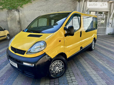 Жовтий Опель Віваро пас., об'ємом двигуна 1.9 л та пробігом 336 тис. км за 3999 $, фото 1 на Automoto.ua