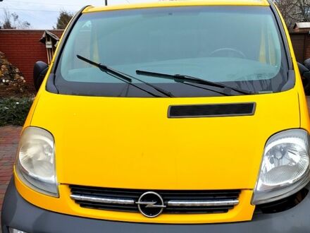 Жовтий Опель Віваро пас., об'ємом двигуна 1.9 л та пробігом 1 тис. км за 6500 $, фото 1 на Automoto.ua