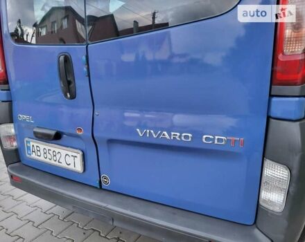 Синій Опель Віваро пас., об'ємом двигуна 2 л та пробігом 267 тис. км за 8400 $, фото 25 на Automoto.ua