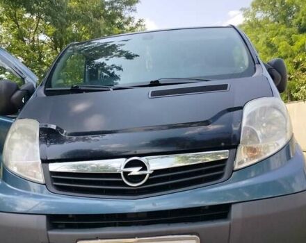 Синий Опель Виваро пасс., объемом двигателя 2 л и пробегом 161 тыс. км за 12500 $, фото 1 на Automoto.ua