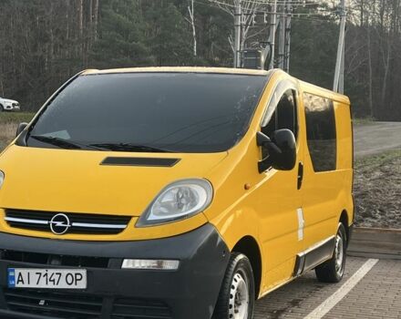 Желтый Опель Виваро, объемом двигателя 1.9 л и пробегом 286 тыс. км за 3500 $, фото 6 на Automoto.ua