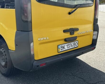 Желтый Опель Виваро, объемом двигателя 1.9 л и пробегом 233 тыс. км за 5100 $, фото 8 на Automoto.ua