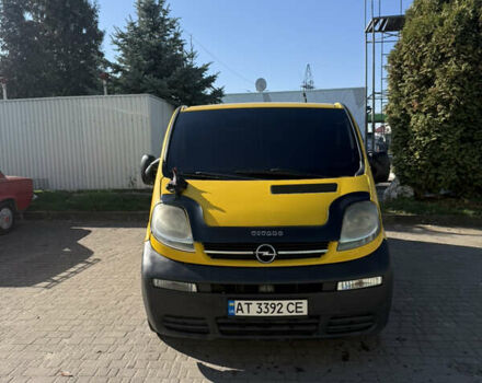 Желтый Опель Виваро, объемом двигателя 1.87 л и пробегом 316 тыс. км за 7200 $, фото 7 на Automoto.ua