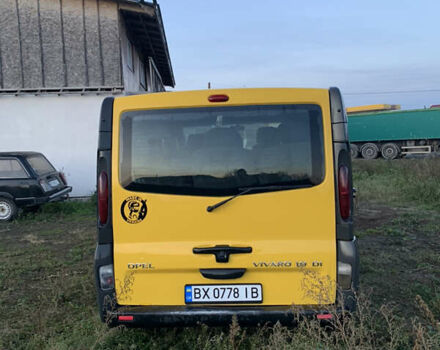 Желтый Опель Виваро, объемом двигателя 1.87 л и пробегом 265 тыс. км за 5700 $, фото 4 на Automoto.ua