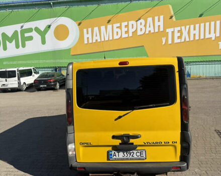 Желтый Опель Виваро, объемом двигателя 1.87 л и пробегом 316 тыс. км за 7200 $, фото 11 на Automoto.ua