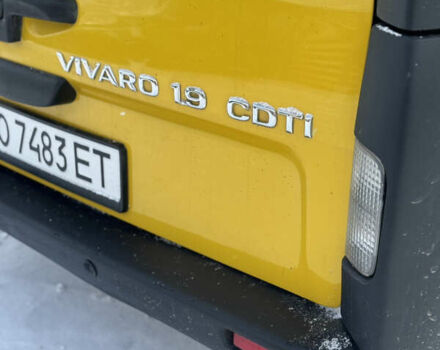 Жовтий Опель Віваро, об'ємом двигуна 1.9 л та пробігом 210 тис. км за 6999 $, фото 16 на Automoto.ua