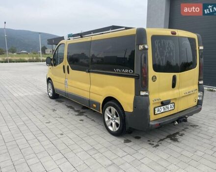 Жовтий Опель Віваро, об'ємом двигуна 1.9 л та пробігом 280 тис. км за 6800 $, фото 4 на Automoto.ua