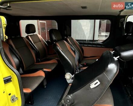Жовтий Опель Віваро, об'ємом двигуна 2 л та пробігом 254 тис. км за 8900 $, фото 15 на Automoto.ua