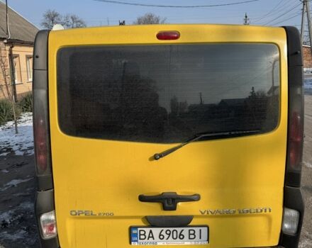 Желтый Опель Виваро, объемом двигателя 1.9 л и пробегом 175 тыс. км за 7500 $, фото 4 на Automoto.ua