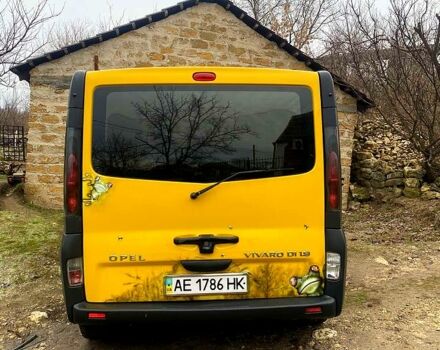 Желтый Опель Виваро, объемом двигателя 19 л и пробегом 127 тыс. км за 6300 $, фото 7 на Automoto.ua