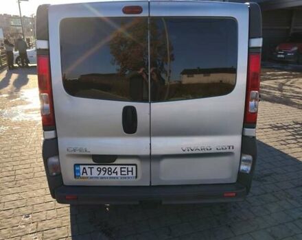 Серый Опель Виваро, объемом двигателя 2.02 л и пробегом 320 тыс. км за 7900 $, фото 6 на Automoto.ua