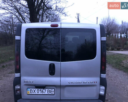 Сірий Опель Віваро, об'ємом двигуна 1.9 л та пробігом 350 тис. км за 5650 $, фото 40 на Automoto.ua