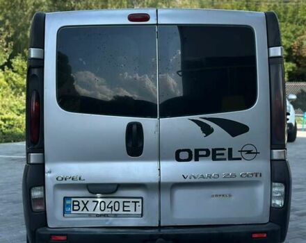 Серый Опель Виваро, объемом двигателя 2.46 л и пробегом 420 тыс. км за 5999 $, фото 5 на Automoto.ua