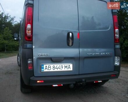 Серый Опель Виваро, объемом двигателя 2.46 л и пробегом 285 тыс. км за 13600 $, фото 6 на Automoto.ua