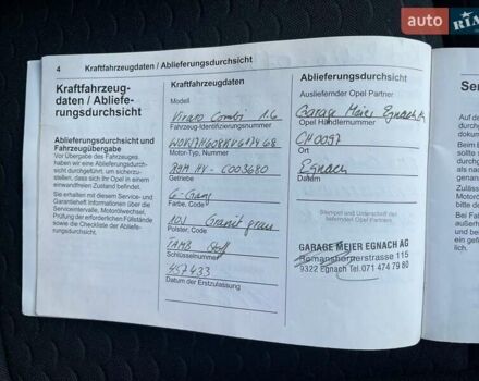 Серый Опель Виваро, объемом двигателя 1.6 л и пробегом 177 тыс. км за 24900 $, фото 31 на Automoto.ua