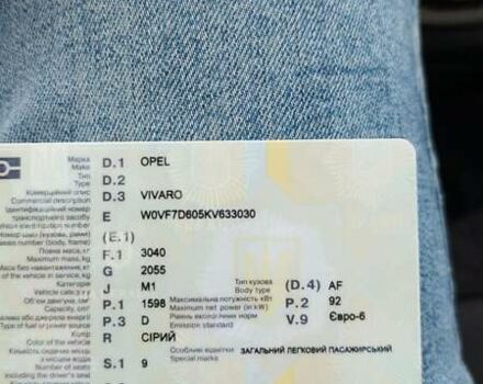 Серый Опель Виваро, объемом двигателя 1.6 л и пробегом 290 тыс. км за 22400 $, фото 51 на Automoto.ua