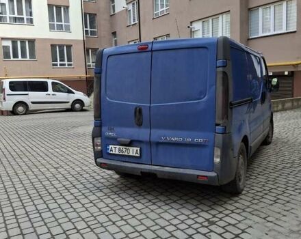 Синий Опель Виваро, объемом двигателя 1.87 л и пробегом 200 тыс. км за 7000 $, фото 2 на Automoto.ua