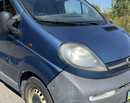 Синий Опель Виваро, объемом двигателя 2.46 л и пробегом 300 тыс. км за 5000 $, фото 9 на Automoto.ua
