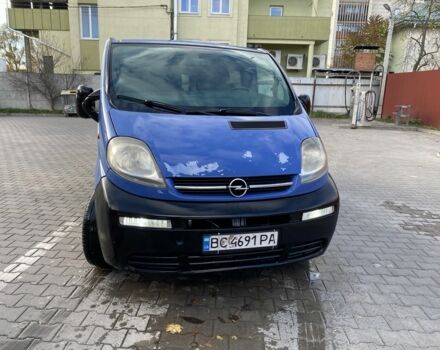 Синий Опель Виваро, объемом двигателя 1.9 л и пробегом 478 тыс. км за 6800 $, фото 2 на Automoto.ua