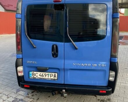 Синий Опель Виваро, объемом двигателя 1.9 л и пробегом 478 тыс. км за 6800 $, фото 3 на Automoto.ua