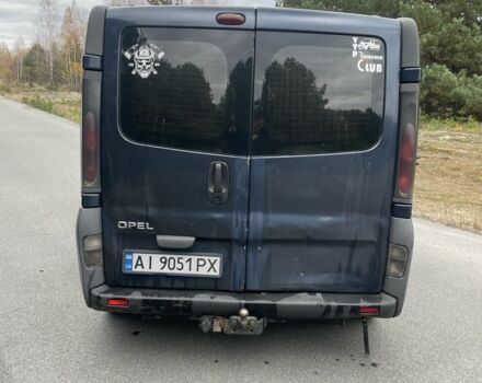 Синій Опель Віваро, об'ємом двигуна 1.9 л та пробігом 405 тис. км за 6200 $, фото 4 на Automoto.ua