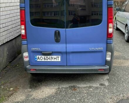 Синий Опель Виваро, объемом двигателя 2 л и пробегом 588 тыс. км за 8650 $, фото 3 на Automoto.ua