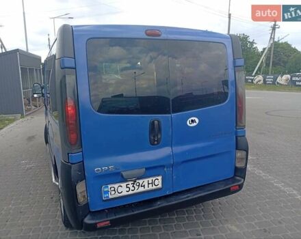 Синій Опель Віваро, об'ємом двигуна 1.87 л та пробігом 380 тис. км за 6500 $, фото 7 на Automoto.ua