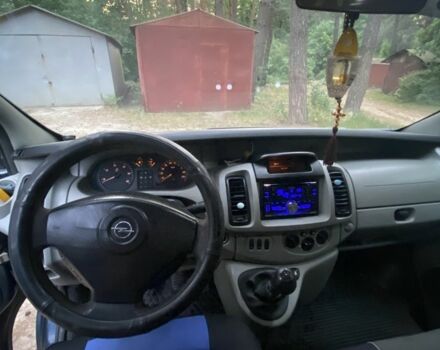 Синій Опель Віваро, об'ємом двигуна 1.9 л та пробігом 3 тис. км за 6300 $, фото 5 на Automoto.ua