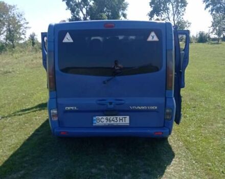 Синій Опель Віваро, об'ємом двигуна 1.9 л та пробігом 265 тис. км за 6000 $, фото 8 на Automoto.ua