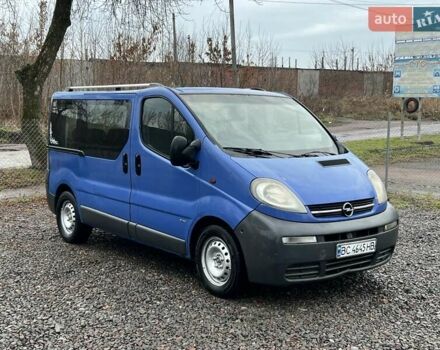 Синий Опель Виваро, объемом двигателя 1.9 л и пробегом 312 тыс. км за 5450 $, фото 1 на Automoto.ua
