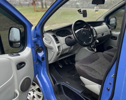 Синий Опель Виваро, объемом двигателя 1.9 л и пробегом 365 тыс. км за 7000 $, фото 8 на Automoto.ua