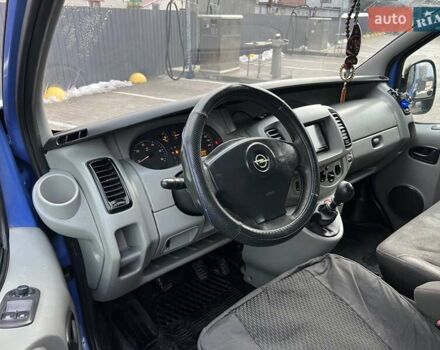 Синий Опель Виваро, объемом двигателя 1.9 л и пробегом 312 тыс. км за 5450 $, фото 10 на Automoto.ua