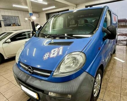 Синий Опель Виваро, объемом двигателя 2 л и пробегом 320 тыс. км за 4700 $, фото 6 на Automoto.ua