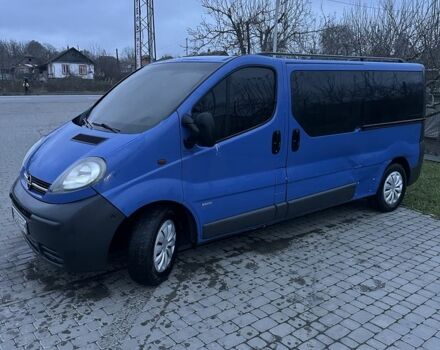 Синий Опель Виваро, объемом двигателя 2.5 л и пробегом 350 тыс. км за 5000 $, фото 7 на Automoto.ua