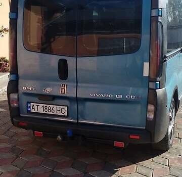 Синий Опель Виваро, объемом двигателя 1.87 л и пробегом 280 тыс. км за 7200 $, фото 4 на Automoto.ua