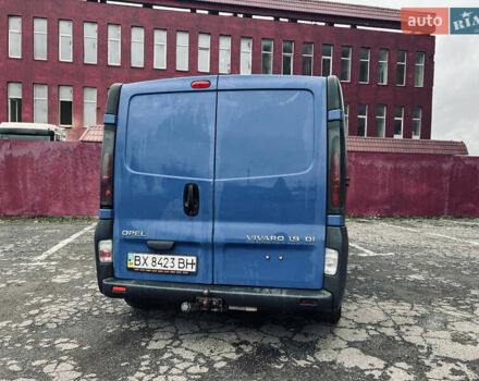 Синий Опель Виваро, объемом двигателя 1.9 л и пробегом 280 тыс. км за 6200 $, фото 6 на Automoto.ua