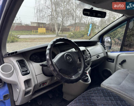 Синий Опель Виваро, объемом двигателя 2 л и пробегом 290 тыс. км за 7200 $, фото 13 на Automoto.ua