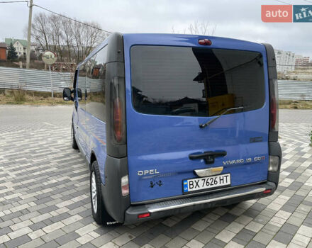 Синій Опель Віваро, об'ємом двигуна 1.9 л та пробігом 286 тис. км за 9150 $, фото 21 на Automoto.ua