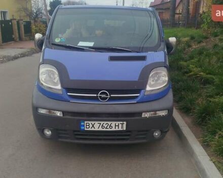 Синій Опель Віваро, об'ємом двигуна 1.9 л та пробігом 287 тис. км за 7500 $, фото 2 на Automoto.ua