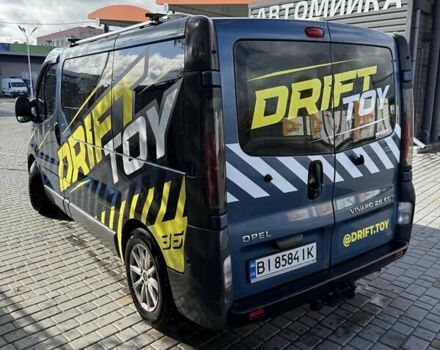 Синий Опель Виваро, объемом двигателя 2.46 л и пробегом 299 тыс. км за 6000 $, фото 4 на Automoto.ua