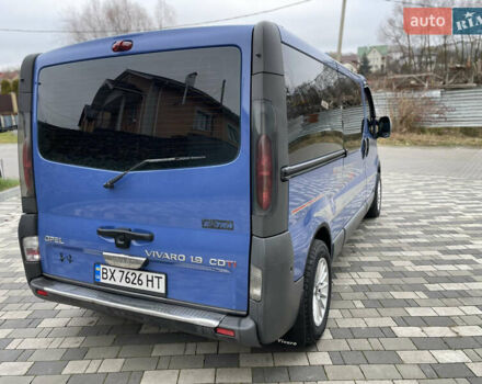 Синій Опель Віваро, об'ємом двигуна 1.9 л та пробігом 286 тис. км за 9150 $, фото 18 на Automoto.ua