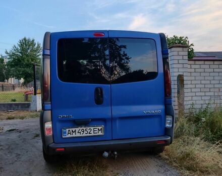 Синий Опель Виваро, объемом двигателя 1.9 л и пробегом 341 тыс. км за 7700 $, фото 4 на Automoto.ua