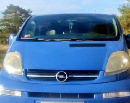 Синий Опель Виваро, объемом двигателя 1.9 л и пробегом 452 тыс. км за 7000 $, фото 3 на Automoto.ua