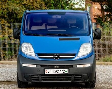 Синий Опель Виваро, объемом двигателя 2.5 л и пробегом 140 тыс. км за 6700 $, фото 6 на Automoto.ua